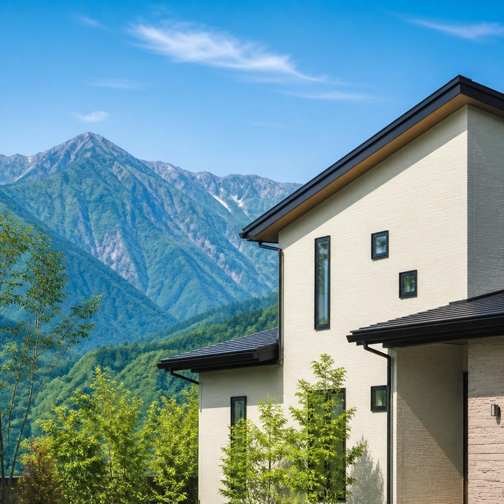 山の美しい景観を守り、あなたの住まいを守る外壁塗装